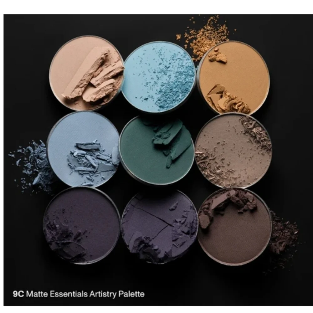 Morphe 9C Matte Essentials Artistry Highly Pigmented Eyeshadow Palette